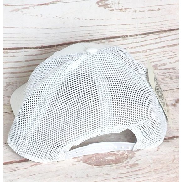 Union Green UG White/Navy Mesh Back Adjustable Rally Snapback Hat Join the Union - Picture 13 of 13